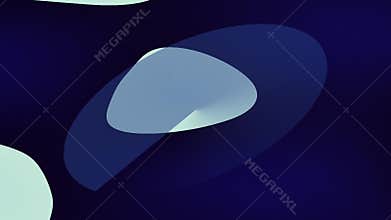 Abstract Blue Tones with Geometric Shapes Smooth Gradients and Subtle Textures Minimalist Design Soft Lighting and Serene