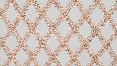 Hand Drawn Pink and Orange Diamond Grid Pattern Animation