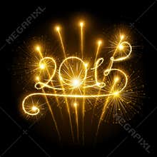 New Year 2015 fireworks