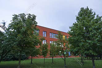 Colored school building