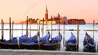 Gondolas in Venezia