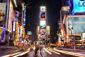 Times Square by night