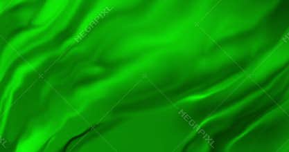 abstract green chroma key green pink satin fabric seamless wave background, silk cloth fluttering in the