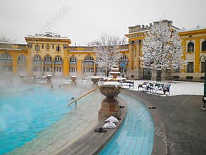 Szechenyi thermal bath in Budapest