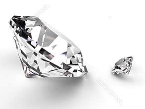 Big and small diamond