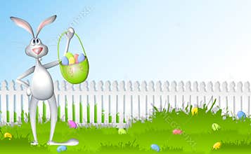 Easter Bunny Egg Hunt