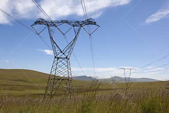 High voltage power lines