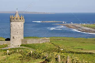 Doonagore castle, Co. Clare, Ireland