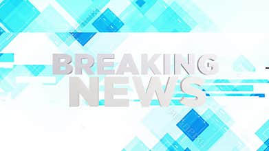 BREAKING News Transition Alpha channel