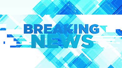 BREAKING News Transition Alpha channel