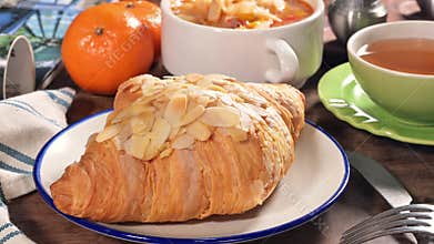 almond butter croissant