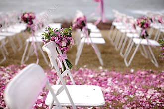 Outdoor wedding Scene