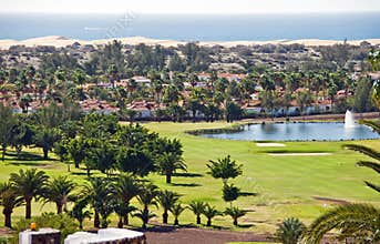 Maspalomas in Canary Islands