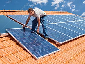 Installing alternative energy photovoltaic solar panels