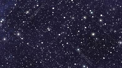 Slow motion night stars on a sky backgrounds