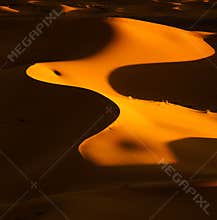 Abstract desert