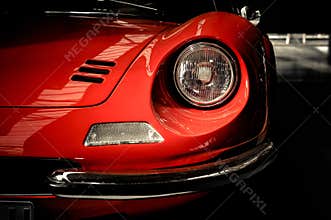 Front detail Ferrari/ Dino 246