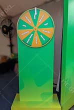 Promotional Prize Wheel for Sports Merchandise Giveaway