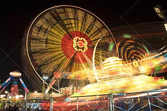 Funfair at Night