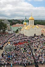 Celebration of the 700th anniversary of the birthday of St. Sergius of Radonezh