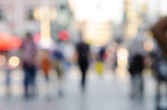 Blur abstract people background