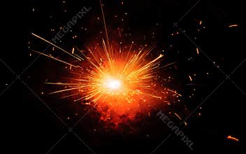 Spark burst!