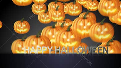 Halloween day pumpkins