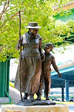 Harriet Tubman With A Young Child