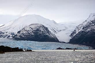 Chile - Amalia Glacier Scenery