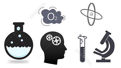 Concept of education and scienc info graphics