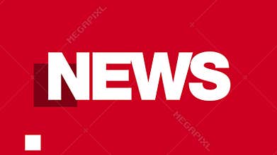 NEWS Text Animation (HD Loop)