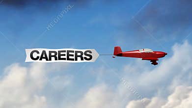 Careers - Airplane Banner (Center)
