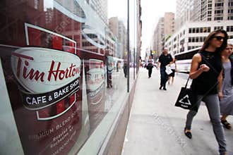TIM HORTONS COFFEE AND DONUTS