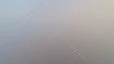 Flying through cloud layer