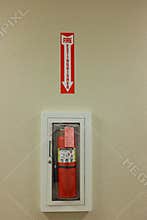 Fire Extinguisher on Wall