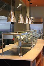 Cafeteria Food Counter