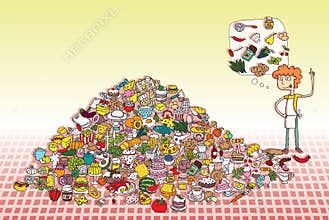 Find Objects Visual Game. Solution in hidden layer!