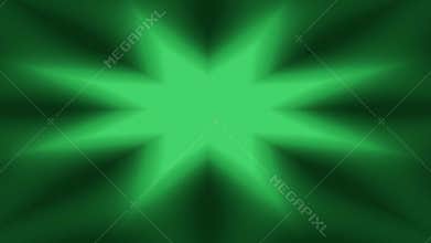 Abstract Green Starburst Pattern Background Animation