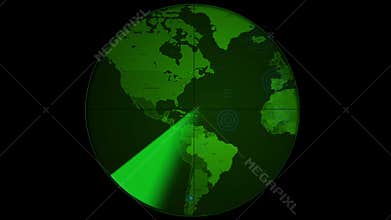 Radar Screen Display