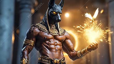 Anubis the god of the underworld