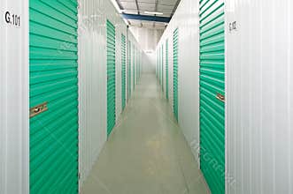 Self storage units