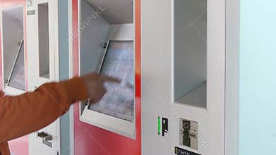 Self service ticket machine video