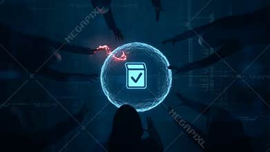 Hackers validating file transfer in cyberspace