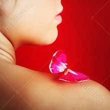 Butterfly girl