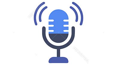 Audio Icon for Podcasting