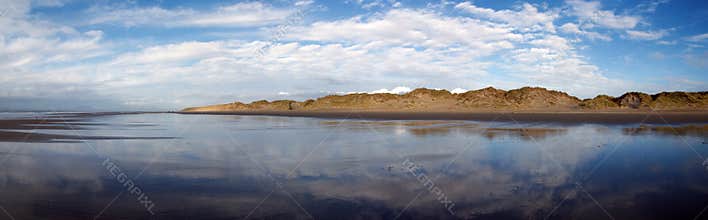 Panoramic in Barmouth. Wales