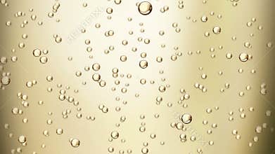 Champagne bubbles (seamless loop)