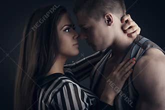 Romantic couple
