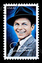 Frank Sinatra Postage Stamp