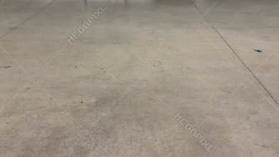 Footage of feet of athletes competing in indoor fitness competition in November 2025 in Chicago.